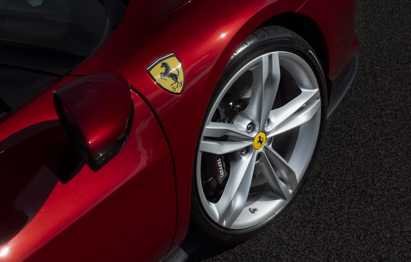 Photo wallpaper Ferrari, 296, Ferrari 296 GTS