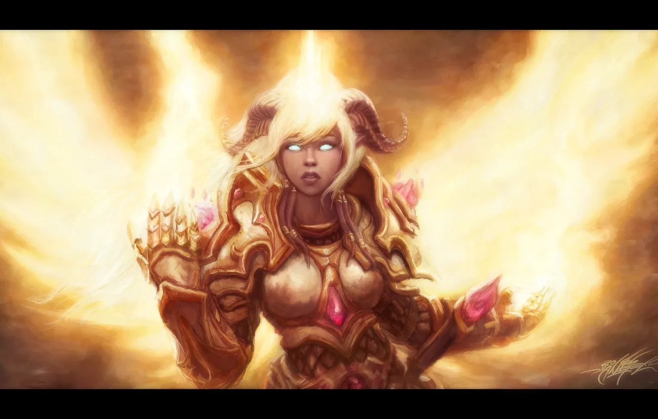Photo wallpaper paladin, Draenei, World of Warcraft, Yrel, Yrel, drenaka, paladin, wow