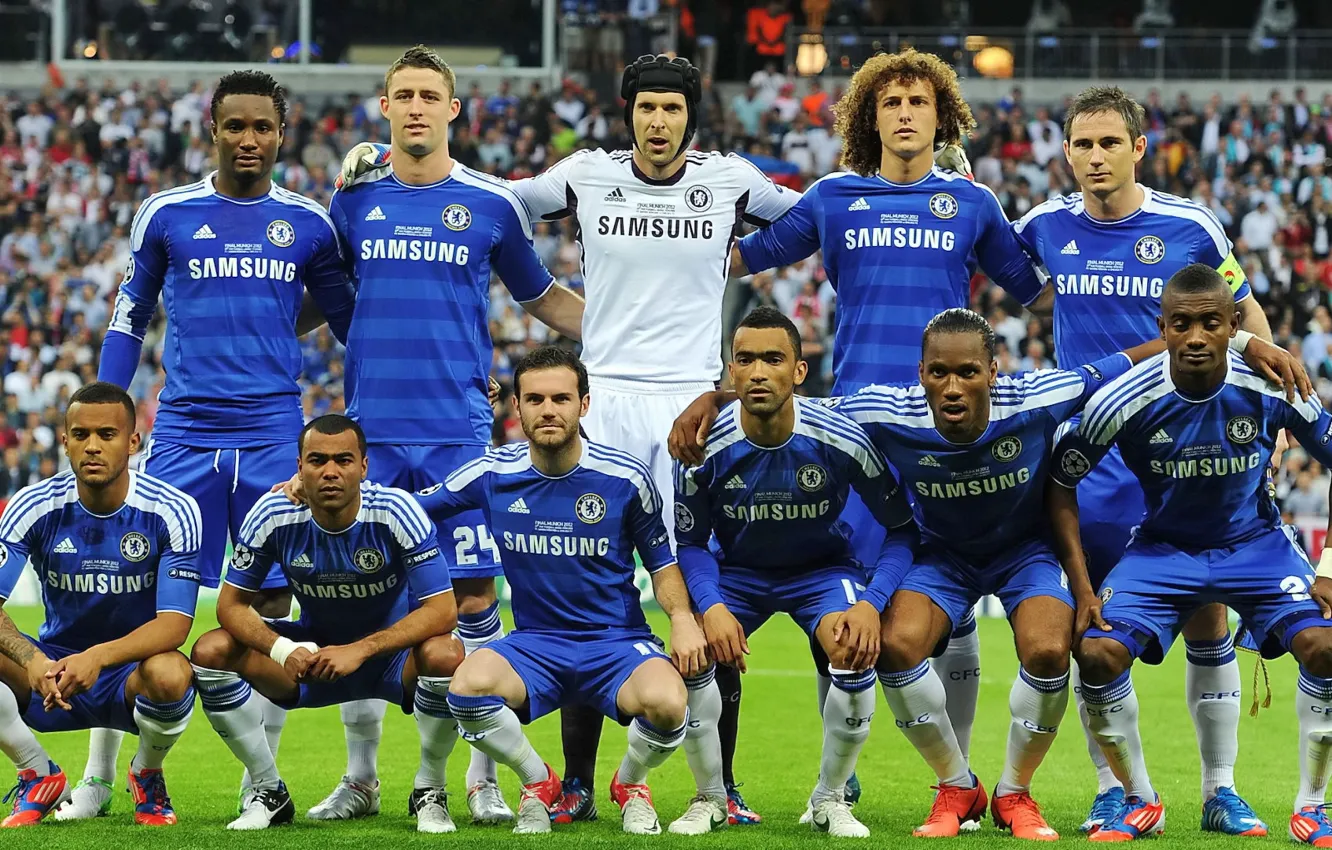 Photo wallpaper Chelsea FC, Champions League Final, Chelsea FC