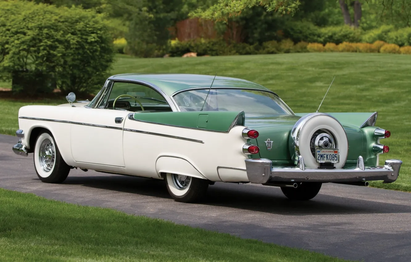 Photo wallpaper background, Dodge, Dodge, rear view, Coupe, Hardtop, 1958, Royal Lancer
