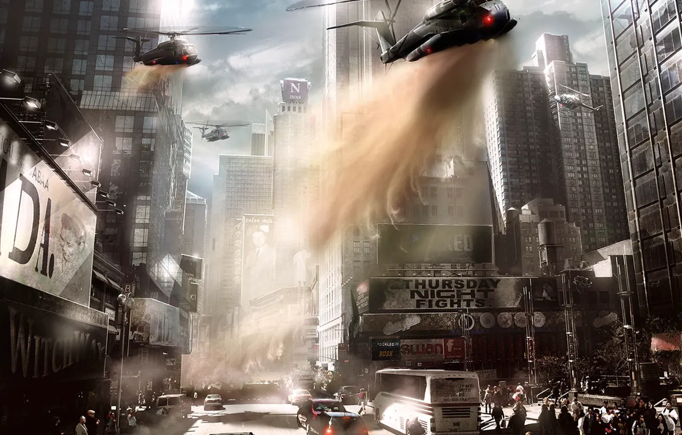 Photo wallpaper Prototype, New York, skyscrapers