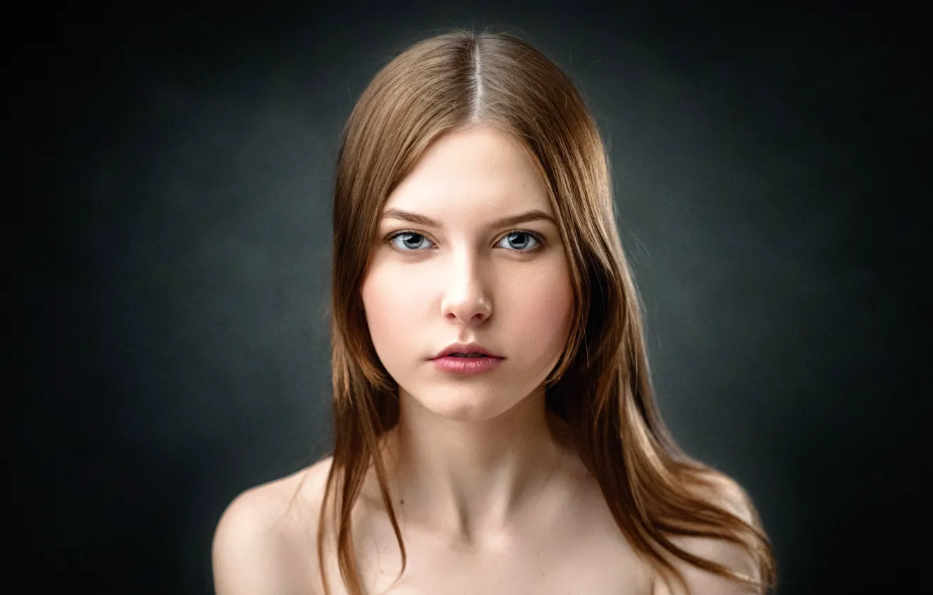 Photo wallpaper portrait, sponge, Alina, retouching