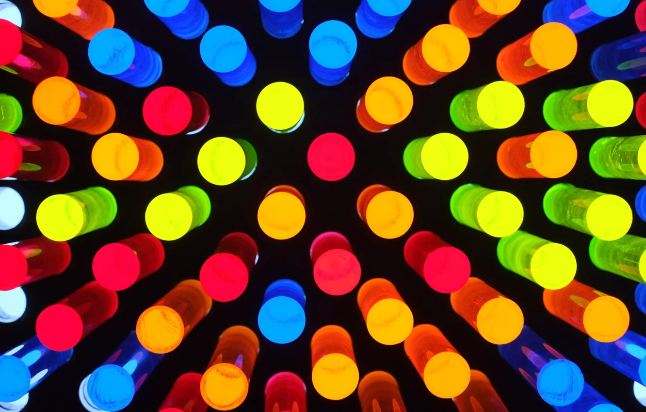 Photo wallpaper light, abstraction, glare, point