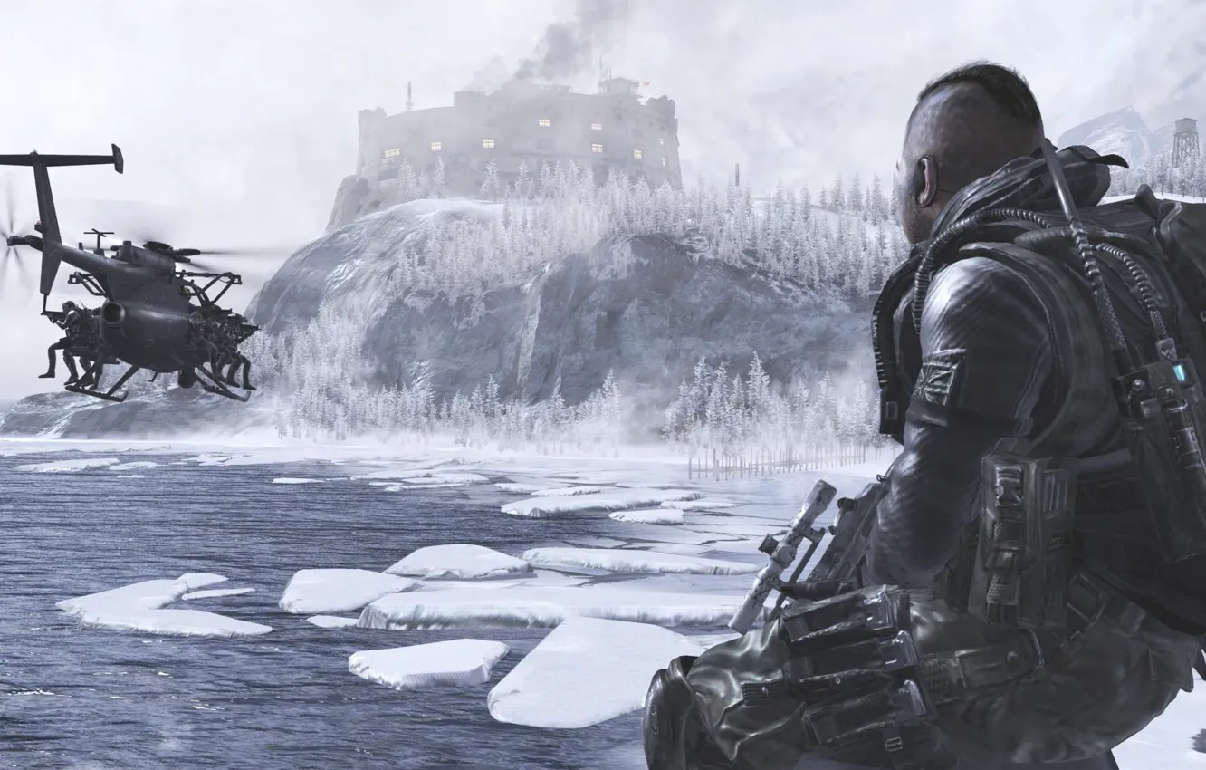 Photo wallpaper weapons, Call of Duty, Modern Warfare 2, special forces