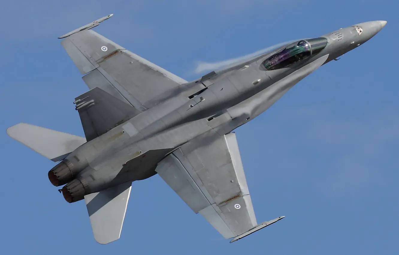 Photo wallpaper fighter, multipurpose, Hornet, "Hornet", CF-18