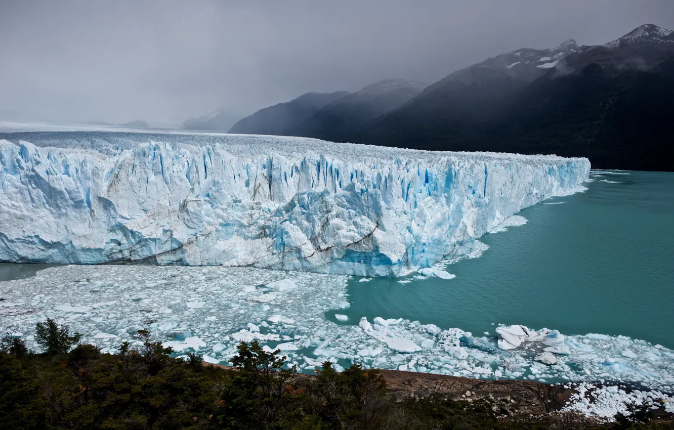 Photo wallpaper glaciar, perito moreno, el calafate