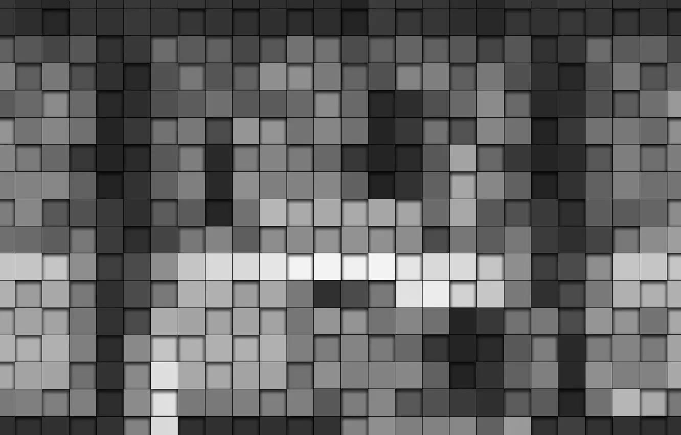 Photo wallpaper background, texture, pixels, square