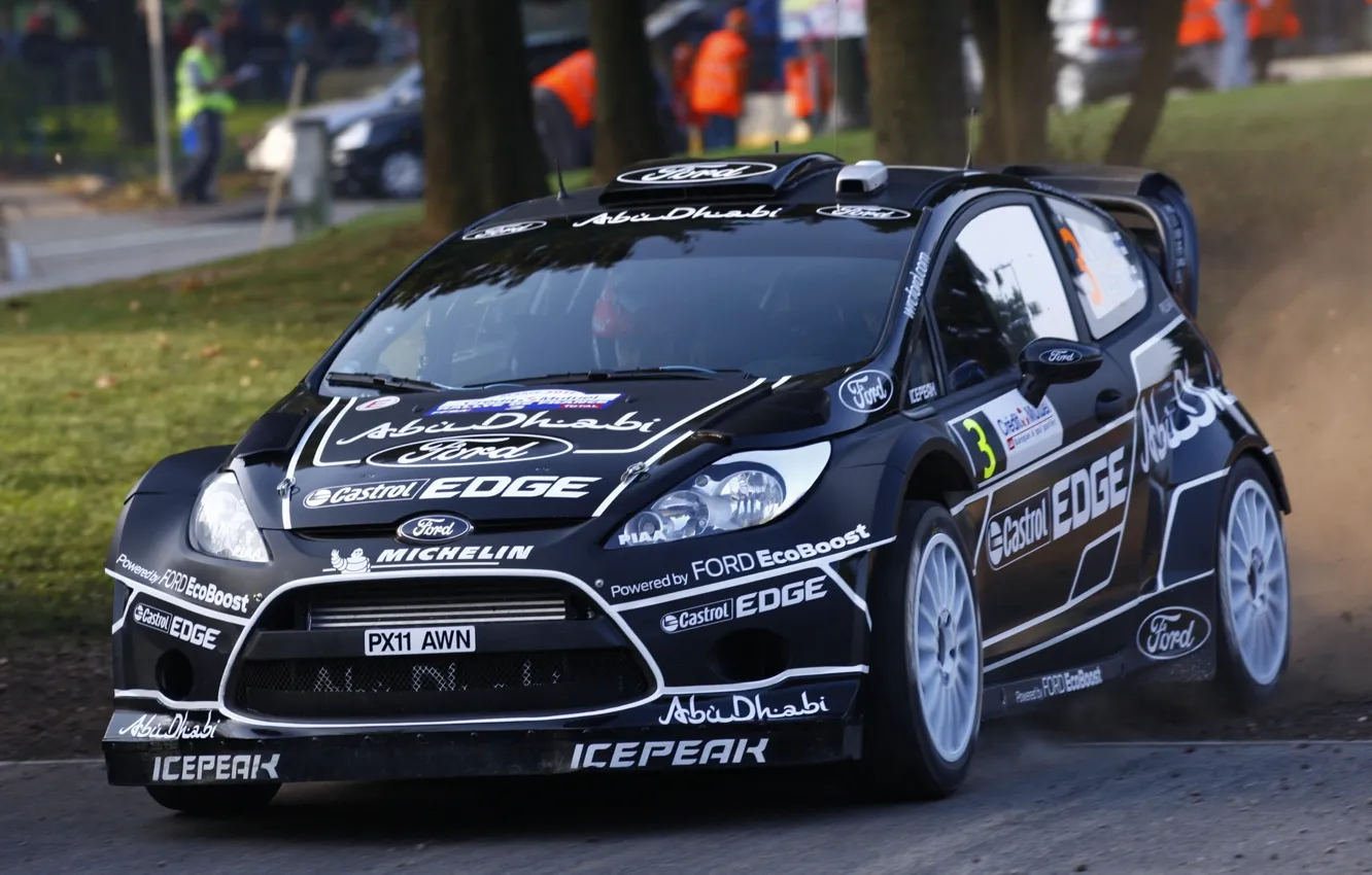 Photo wallpaper Ford, Ford, WRC, Rally, Rally, Fiesta