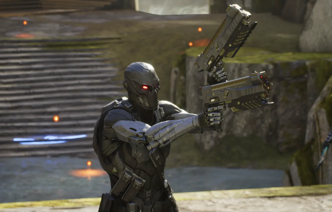 Photo wallpaper moba, Paragon, Twinblast, monolith, Shadow Ops Skin