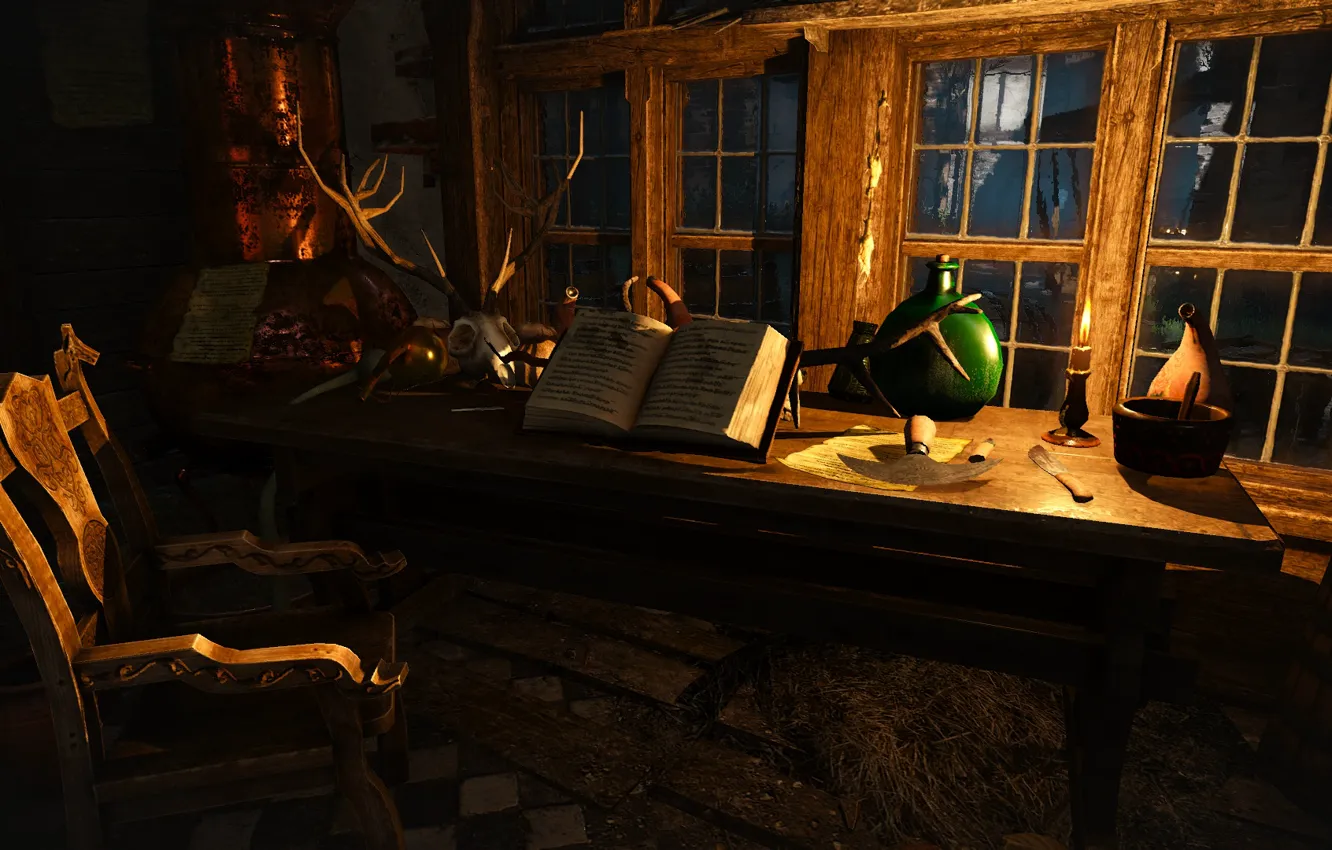 Photo wallpaper book, The Witcher, The Witcher 3: Wild Hunt, The Witcher 3: Wild Hunt, Novigrad, Novigrad, …