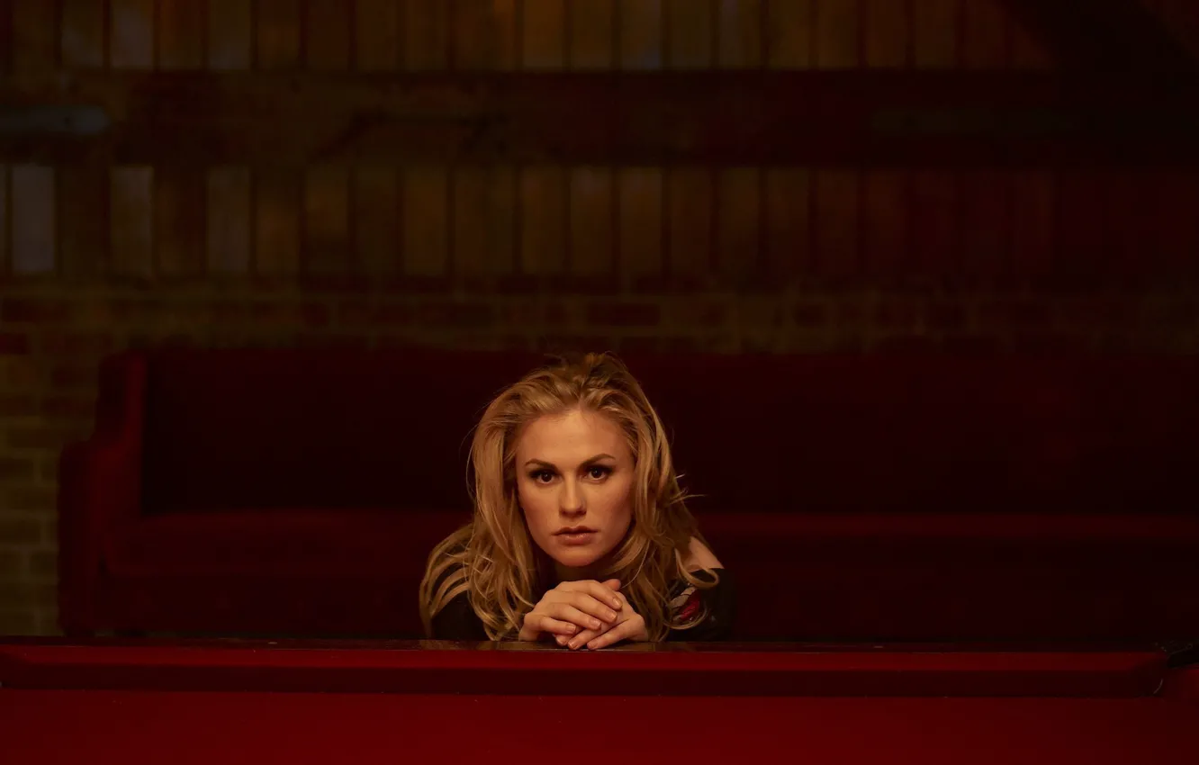Photo wallpaper actress, Billiards, blonde, Anna Paquin, Anna Paquin