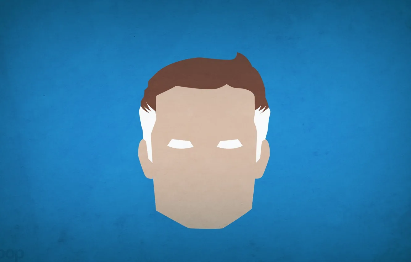 Photo wallpaper minimalism, Marvel Comics, Fantastic four, blo0p, Mr. Fantastic, Fantastic Four, Mr. Fantastic