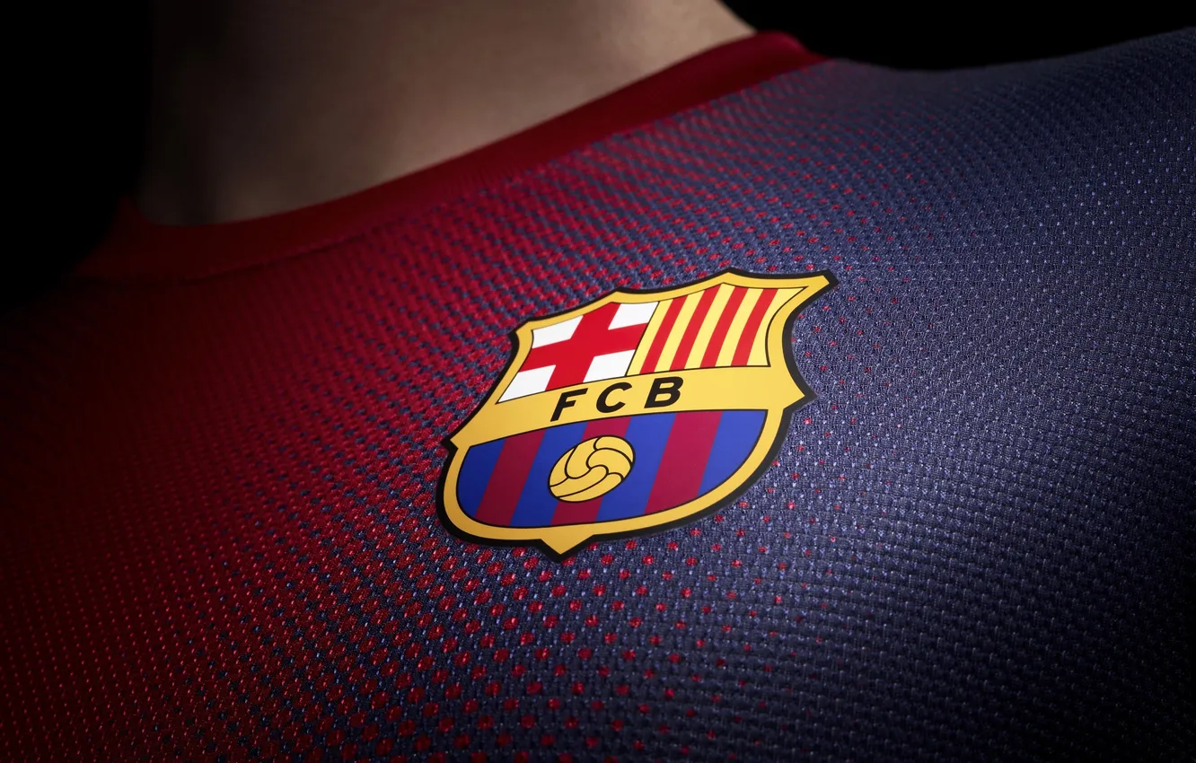 Photo wallpaper football, logo, emblem, FC Barcelona, FC Barcelona