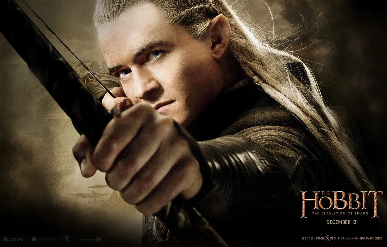 Photo wallpaper elf, bow, Prince, Archer, Orlando Bloom, Orlando Bloom, elf, Legolas