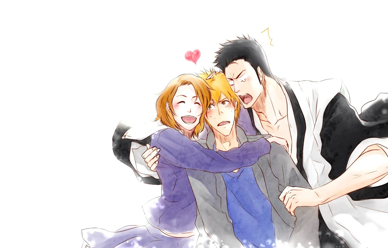 Photo wallpaper surprise, family, Bleach, Bleach, Ichigo Kurosaki