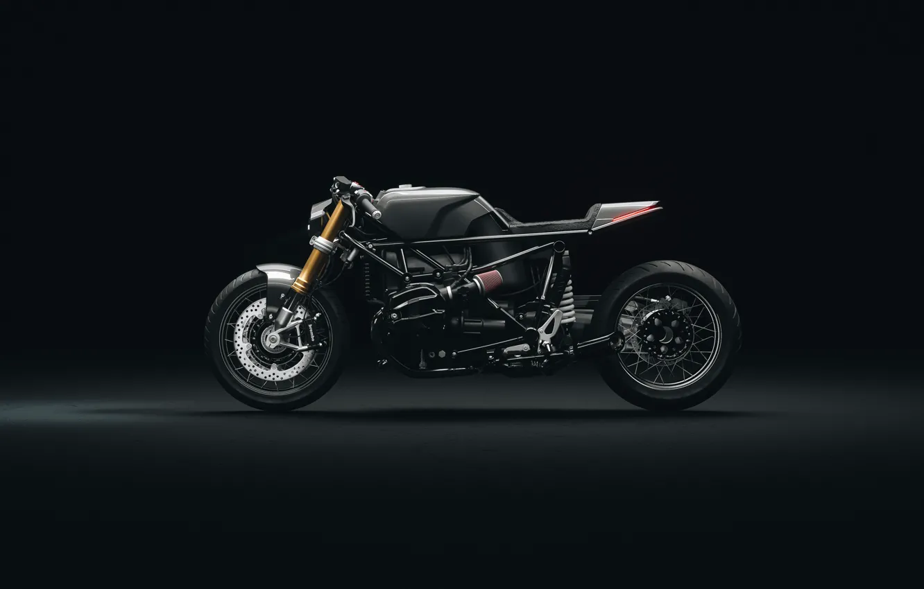 Photo wallpaper Prototype, superbike, Wheels, brembo, dark background