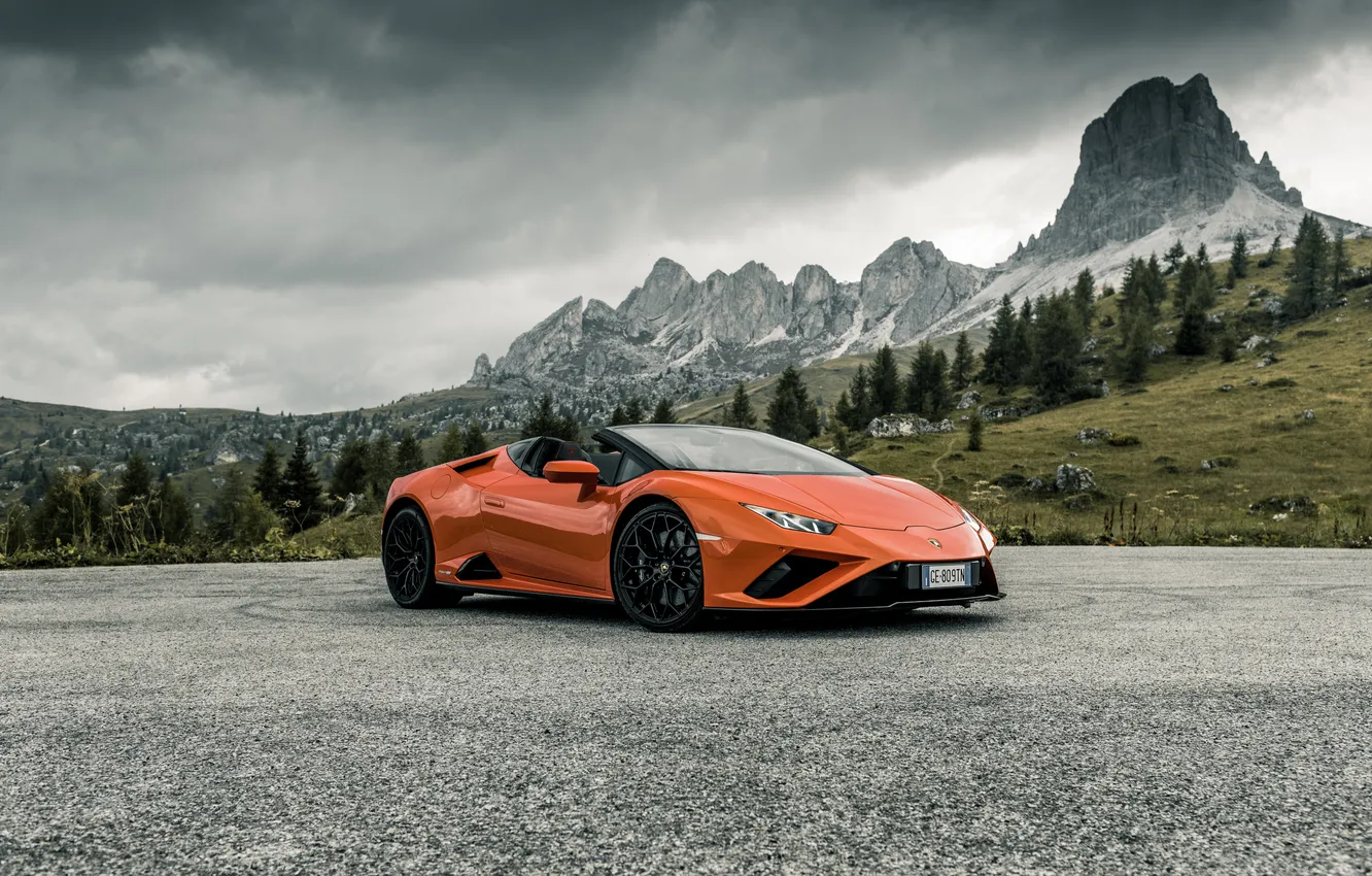 Photo wallpaper Lamborghini, wallpaper, Lamborghini Huracan EVO