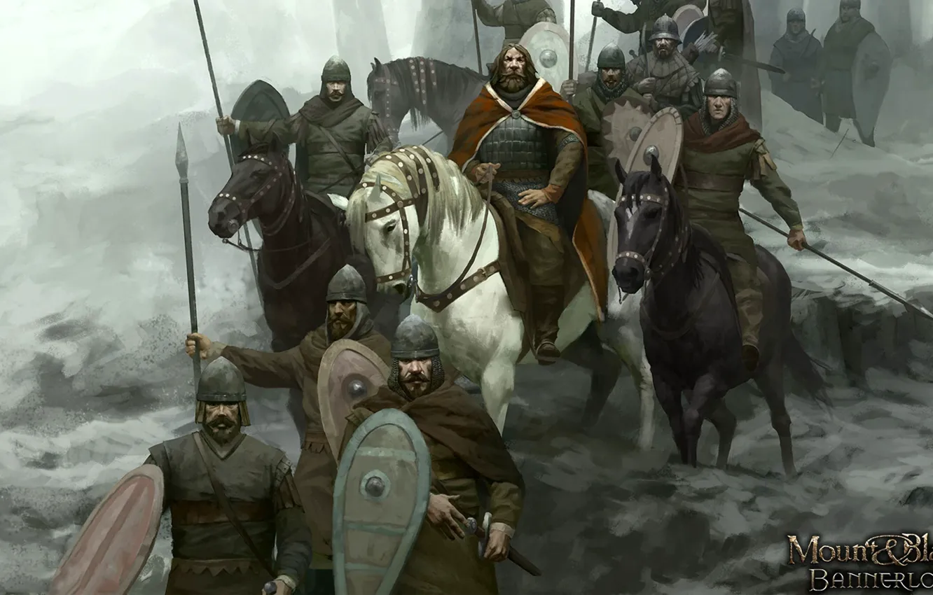 Photo wallpaper sword, armor, weapon, man, army, ken, Mount & Blade, blade