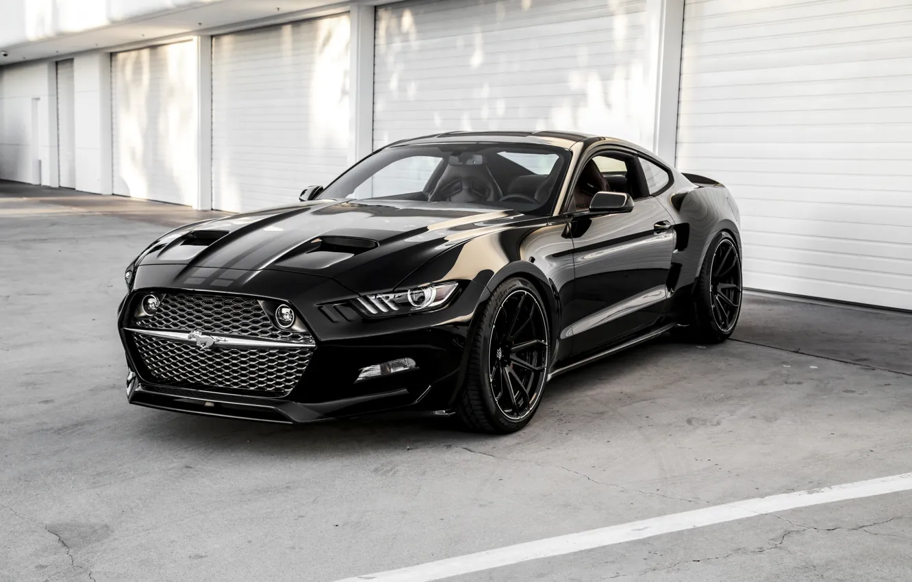 Photo wallpaper Mustang, Ford, Mustang, Ford, Rocket, 2015, Galpin, Auto Sports