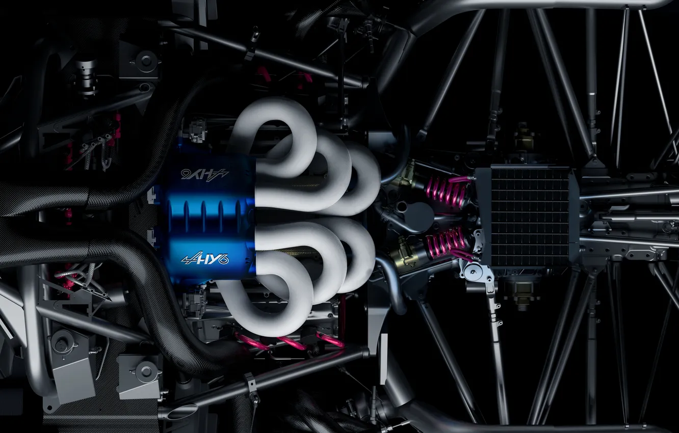 Photo wallpaper the concept car, hybrid, hypercar, Alpine, alpenglow, hydrogen, hydrogen, 2024