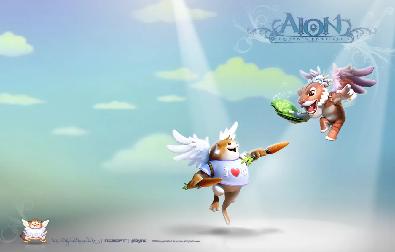 Photo wallpaper Aion, pet, tion, mu-mu