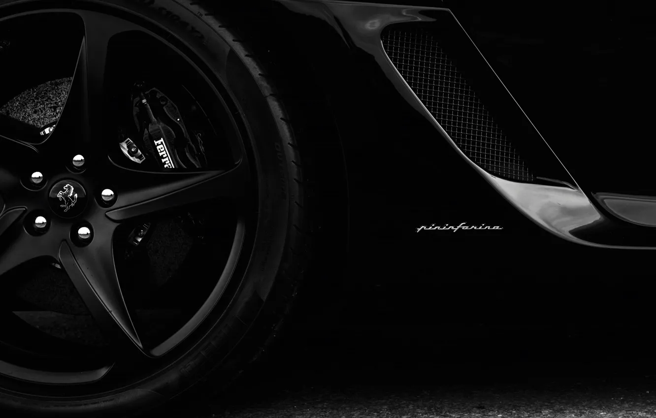 Photo wallpaper Ferrari, close-up, wheel, SA Aperta, pininfarina, Ferrari SA Aperta