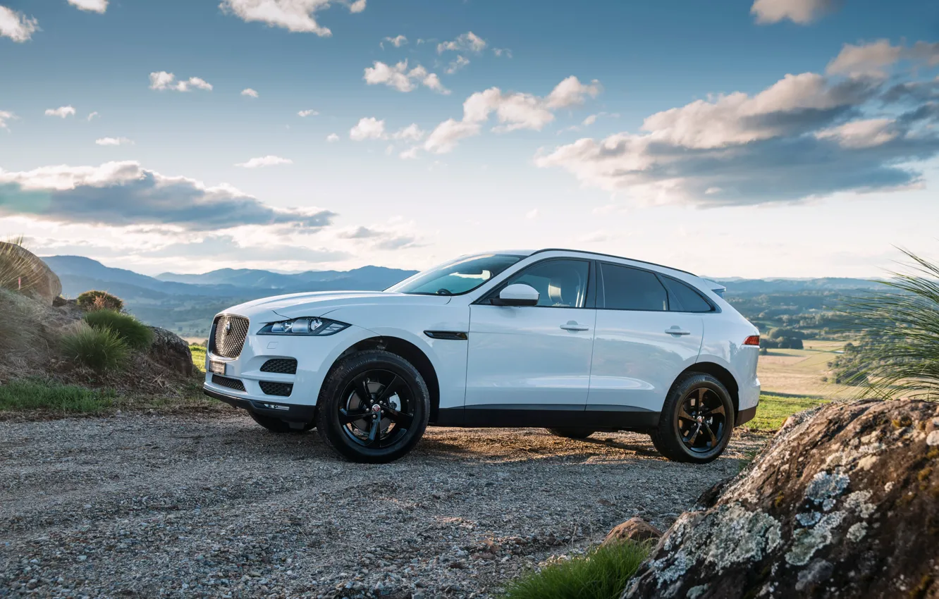 Photo wallpaper Jaguar, SUV, Jaguar, F-Pace