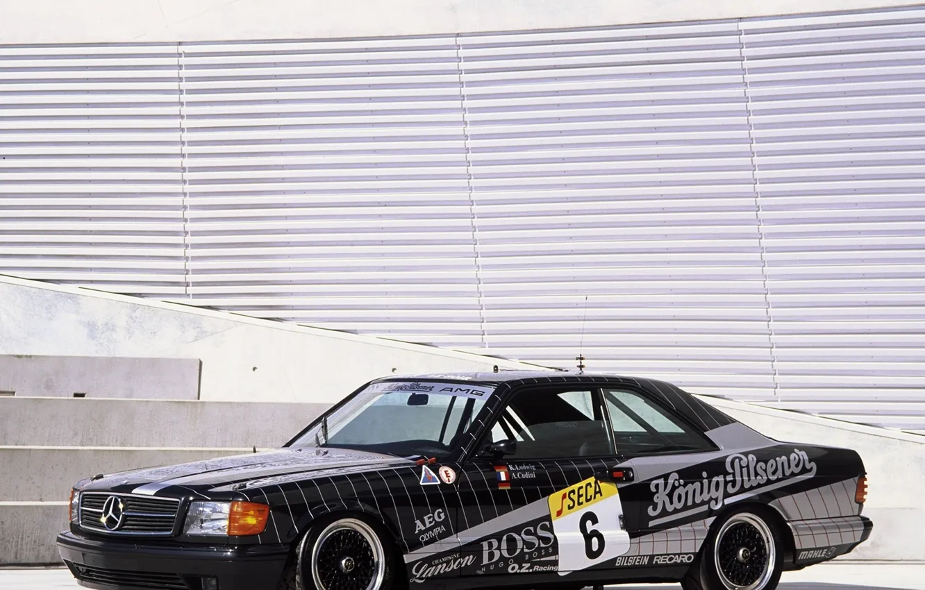 Photo wallpaper Mercedes, Benz, Coupe, с126