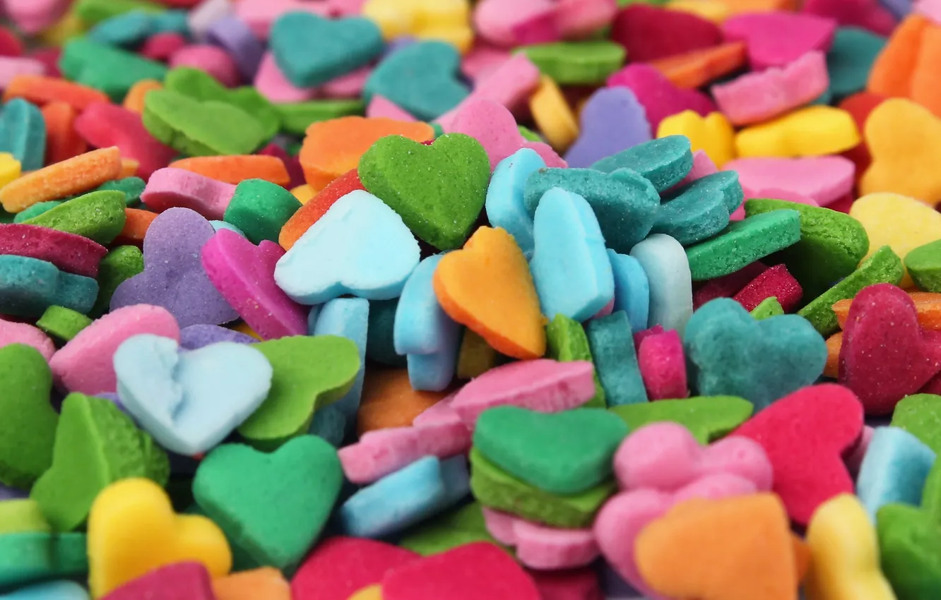 Photo wallpaper macro, food, candy