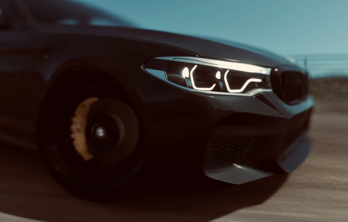 Photo wallpaper HDR, BMW, game, speed, 5, UHD, G90, 4k