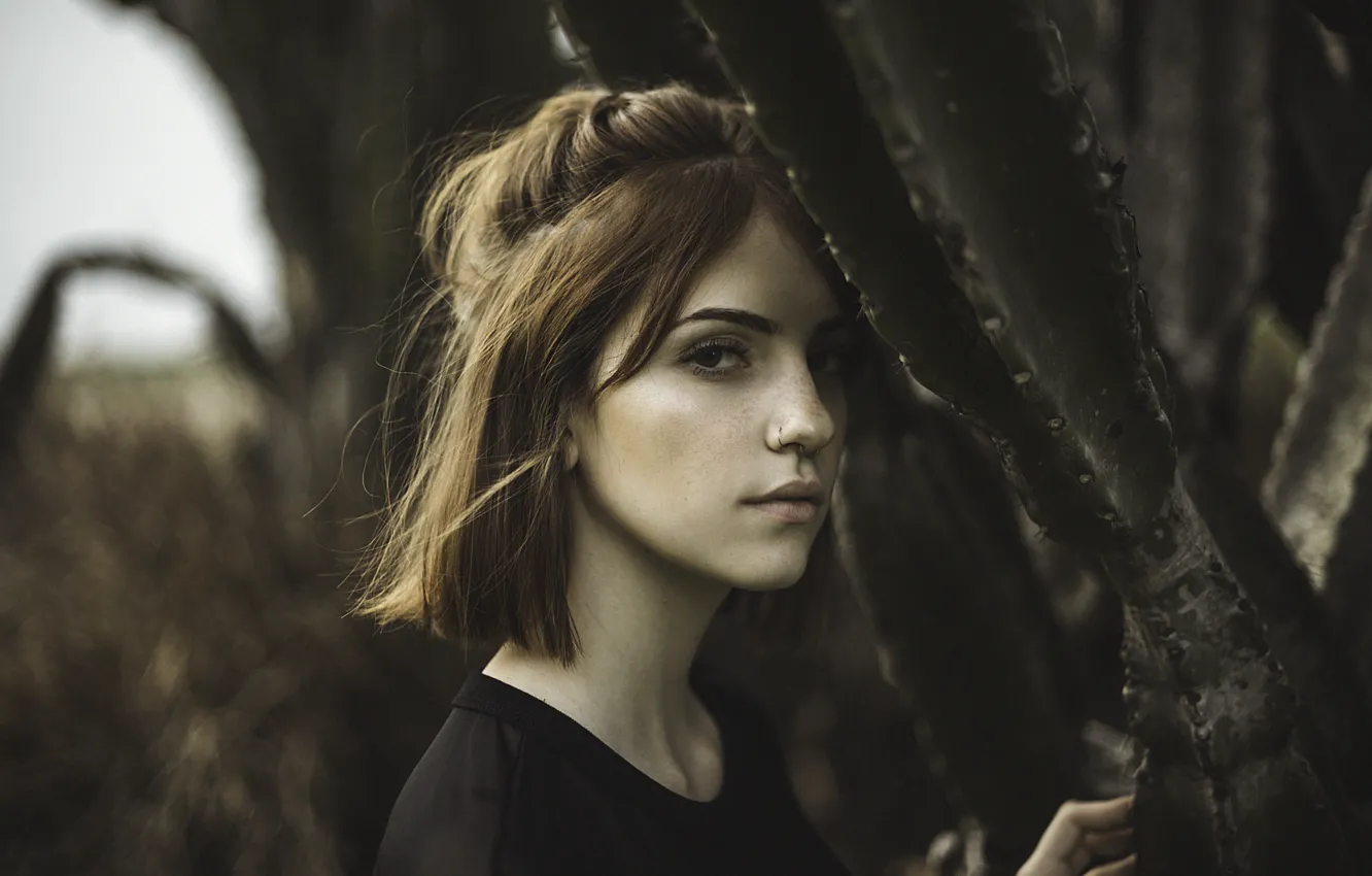 Photo wallpaper look, portrait, Karol Queiroz