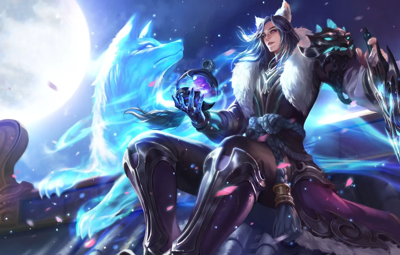 Photo wallpaper balls, the game, MAG, guy, sphere, ears, King of Glory, The king of glory