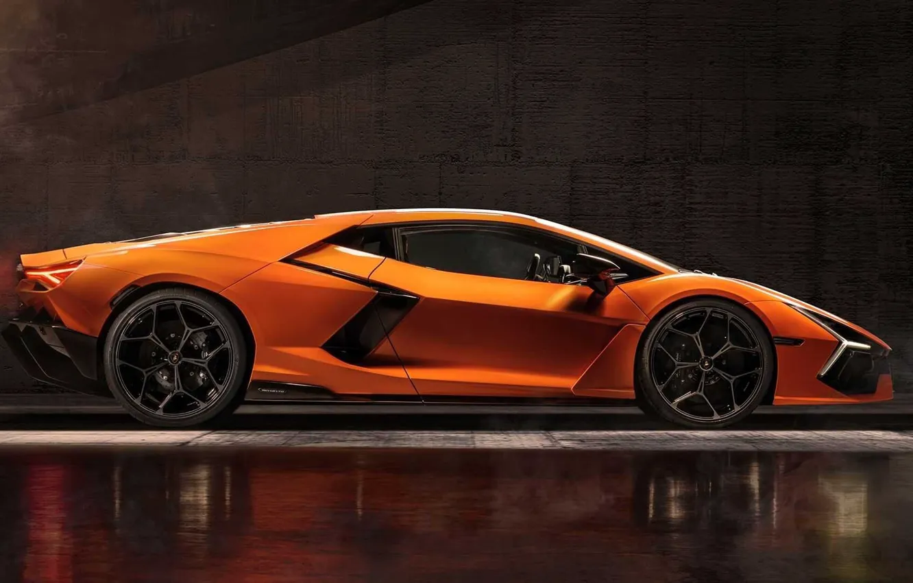 Photo wallpaper Lamborghini, supercar, side view, 2023, Lamborghini S.p.A., Stir, Lamborghini Scrambled