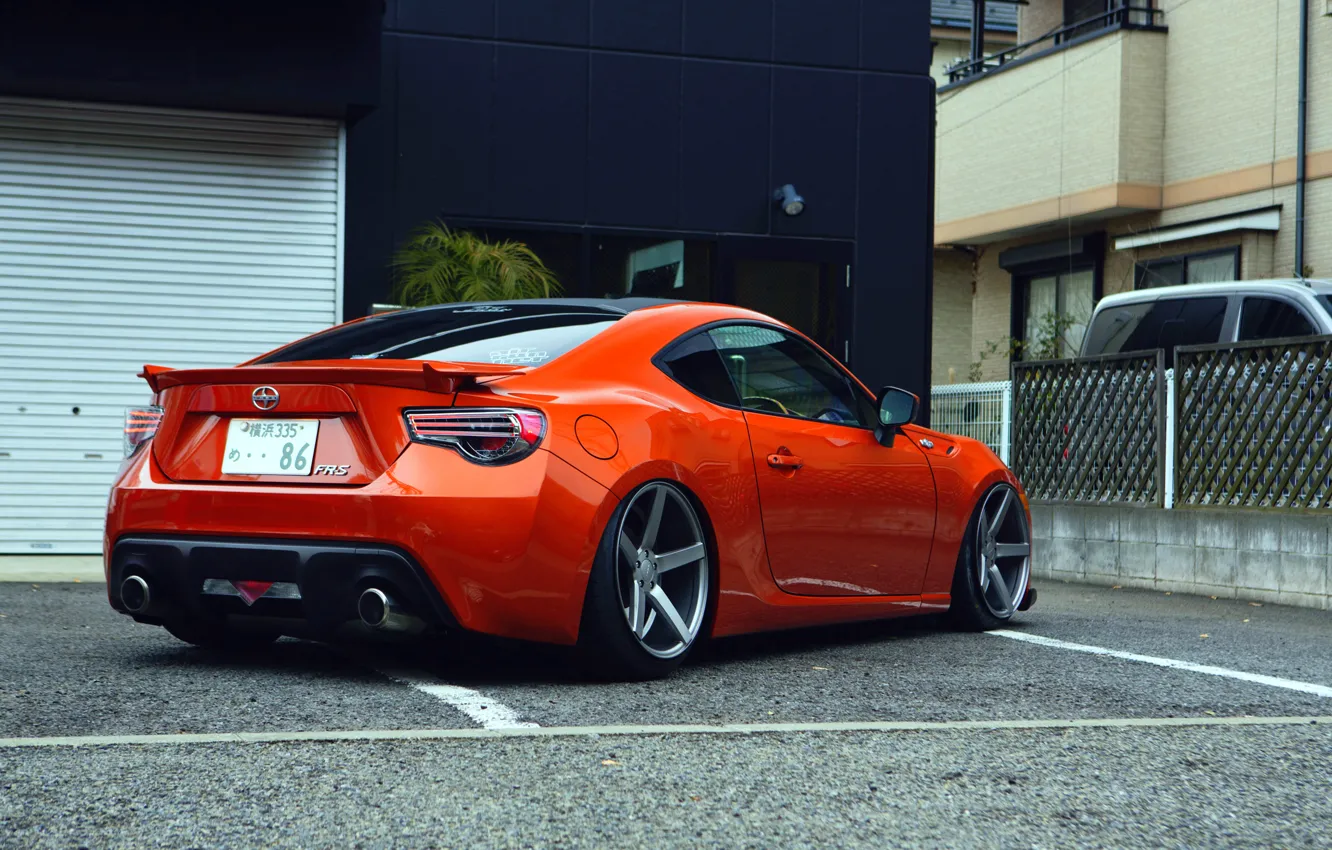 Photo wallpaper Japan, Toyota, Vossen, FR-S, Scion