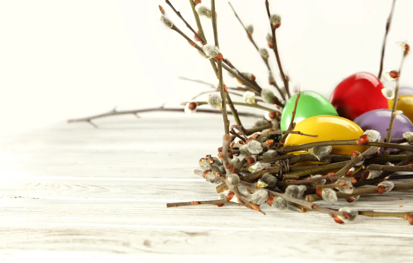 Photo wallpaper eggs, Easter, Easter eggs