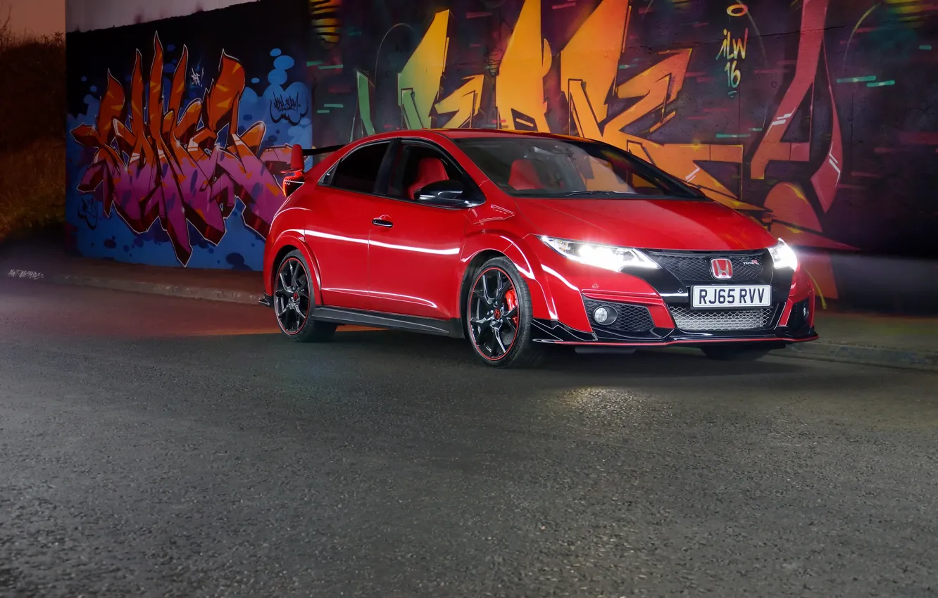 Wallpaper Red, Honda, Civic, Type images for desktop, section honda ...