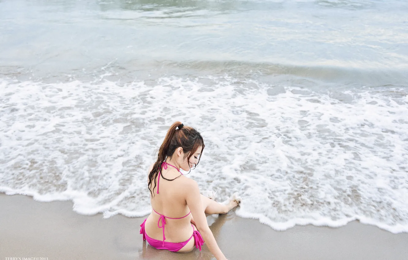 Photo wallpaper China, wallpaper, girl, sexy, woman, model, asian, cute