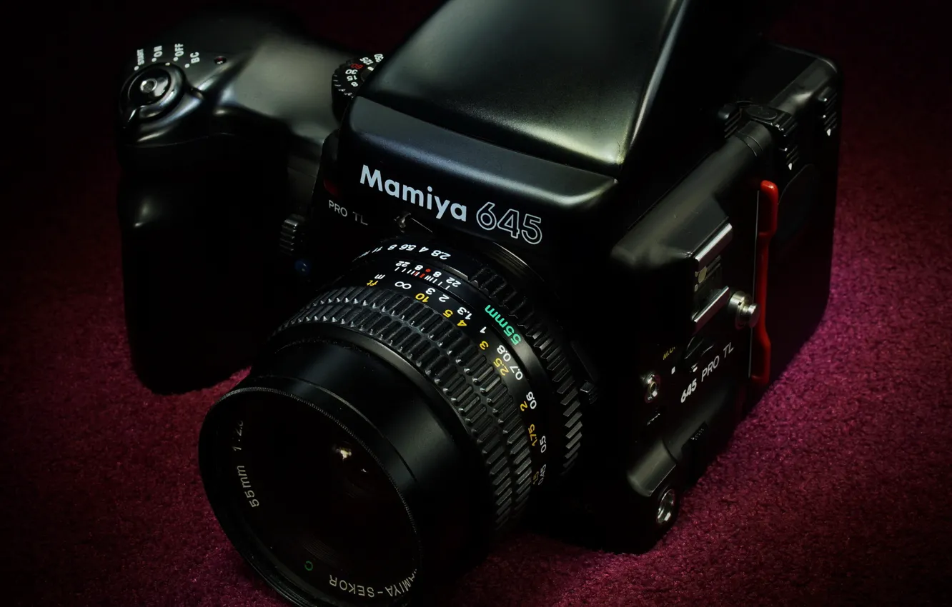 Photo wallpaper background, camera, Mamiya 645