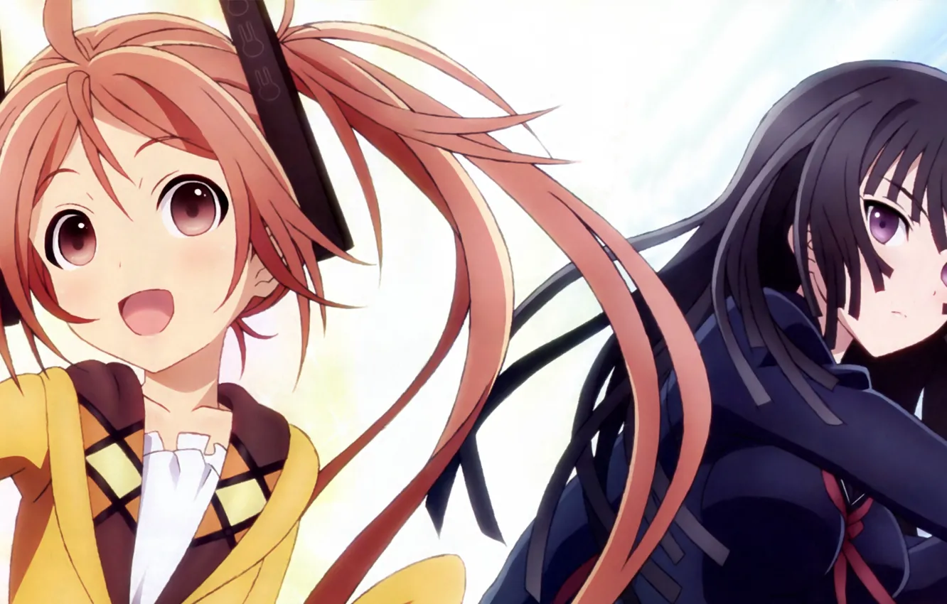 Photo wallpaper girl, anime, art, Anime, black bullet, Lolly, Enju Aihara, aihara enju