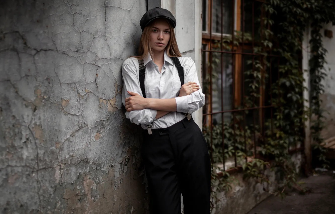Photo wallpaper cap, shirt, Andrey Frolov