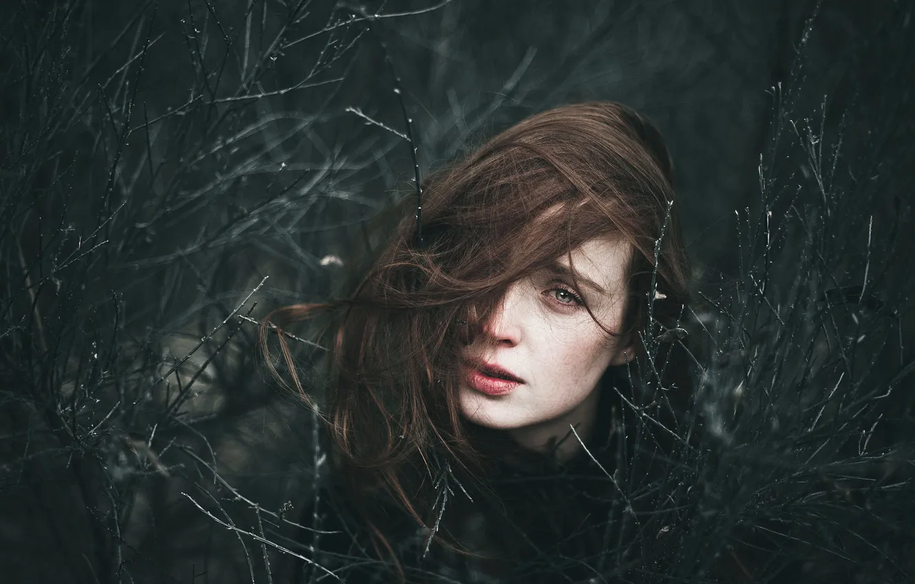 Photo wallpaper look, hair, Mathilda