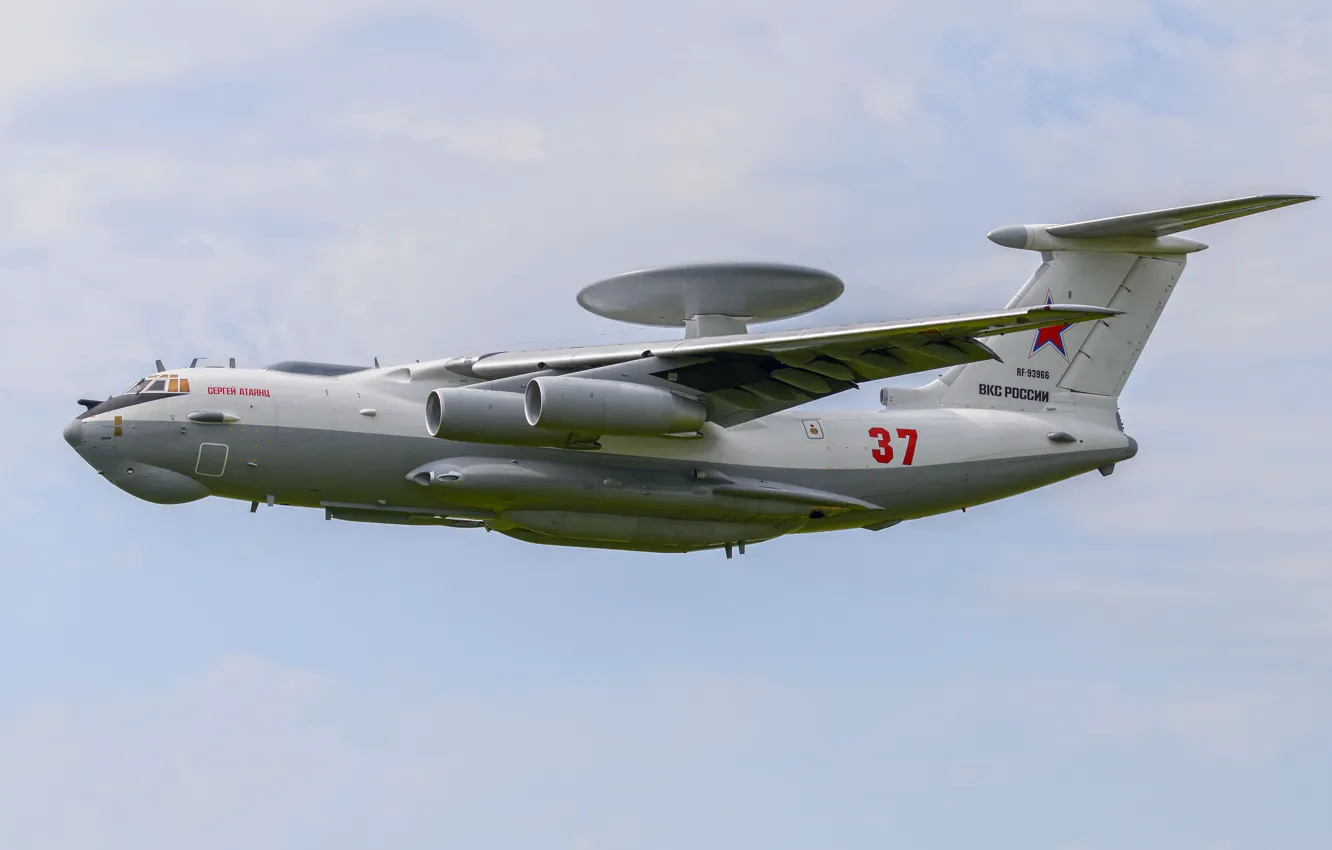 Photo wallpaper A-50, The Russian air force, Beriev A-50U, AWACS aircraft