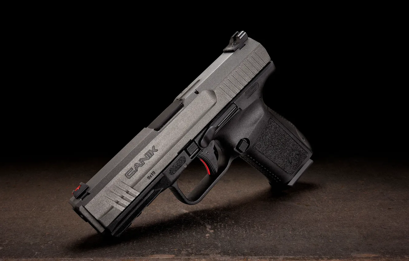 Photo wallpaper macro, gun, Elite, Canik, TP9SF