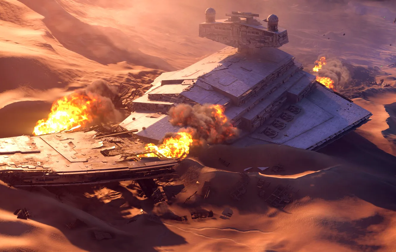 Photo wallpaper the game, Star Wars, star wars, starship, Electronic Arts, star wars battlefront
