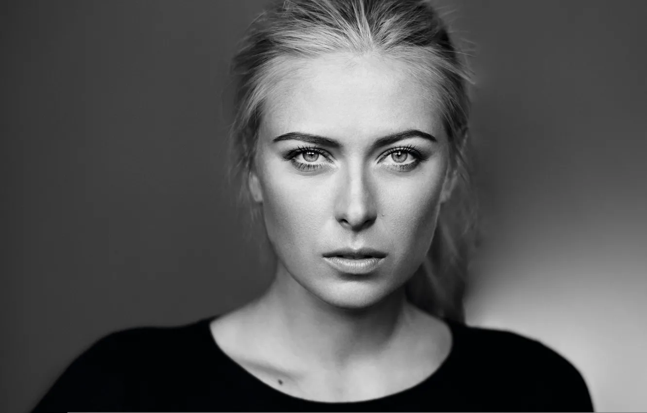 Photo wallpaper girl, Russia, beautiful, russian, Maria, Tennis, Sharapova, athlete