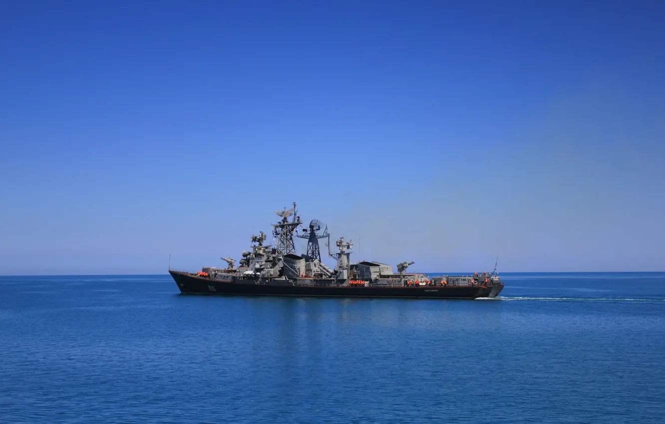 Photo wallpaper ship, Navy, The black sea, Quick-witted, guard