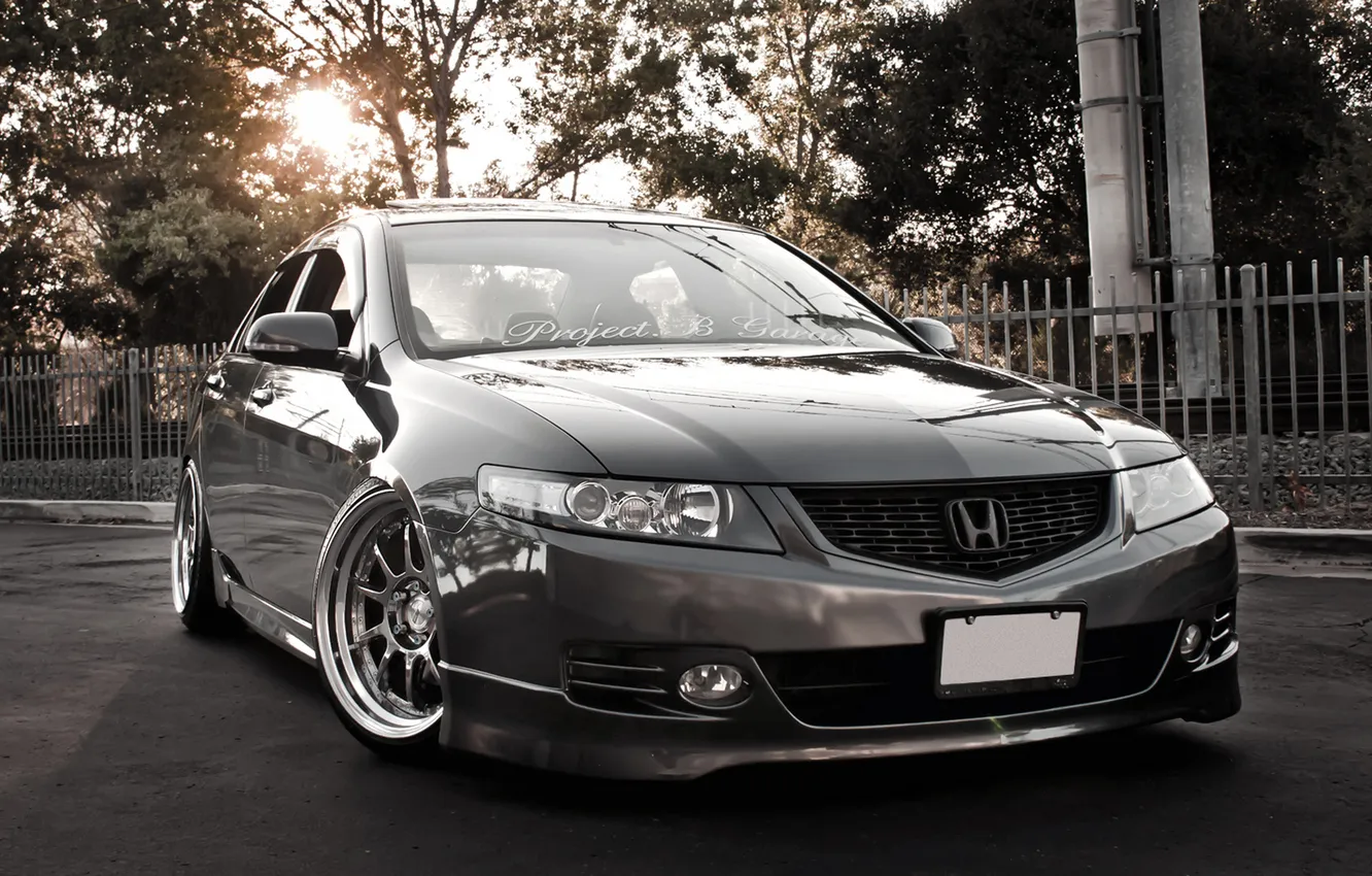 Photo wallpaper light, tuning, Honda, Accord, Honda, chord, autowalls