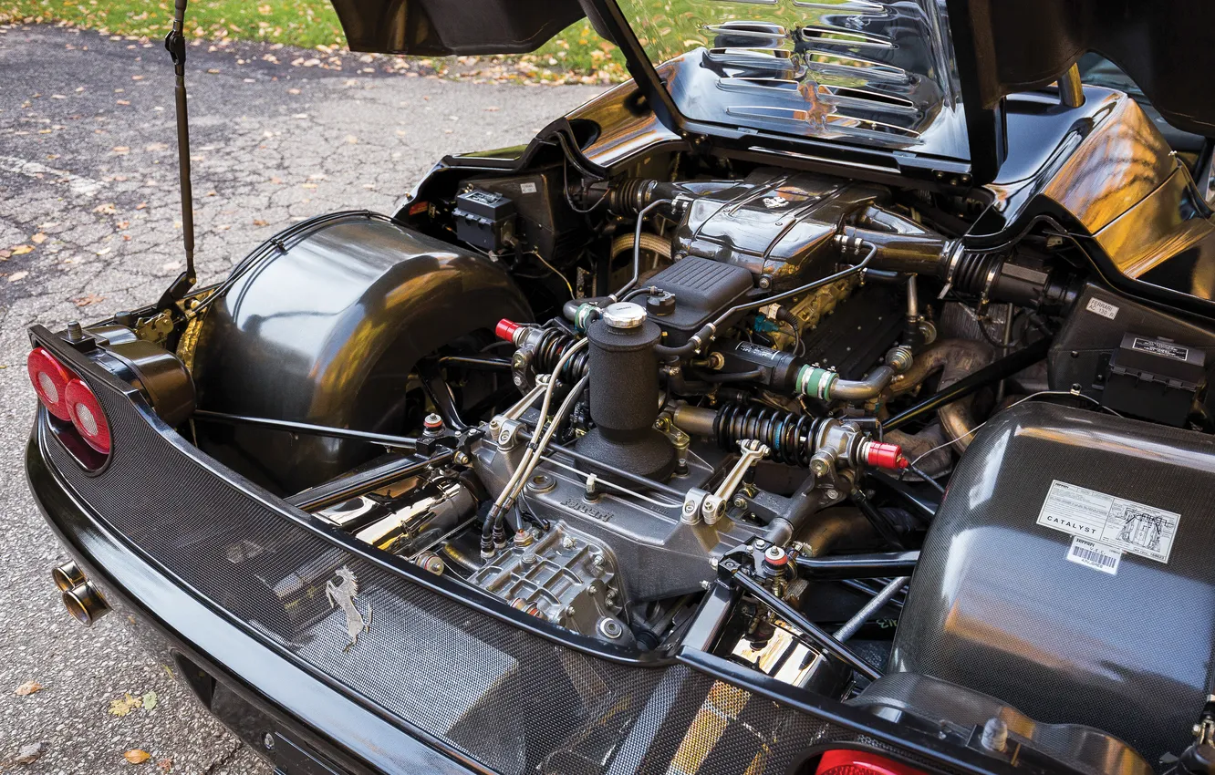 Photo wallpaper engine, Ferrari, sports car, convertible, 1995, F50, Ferrari F50