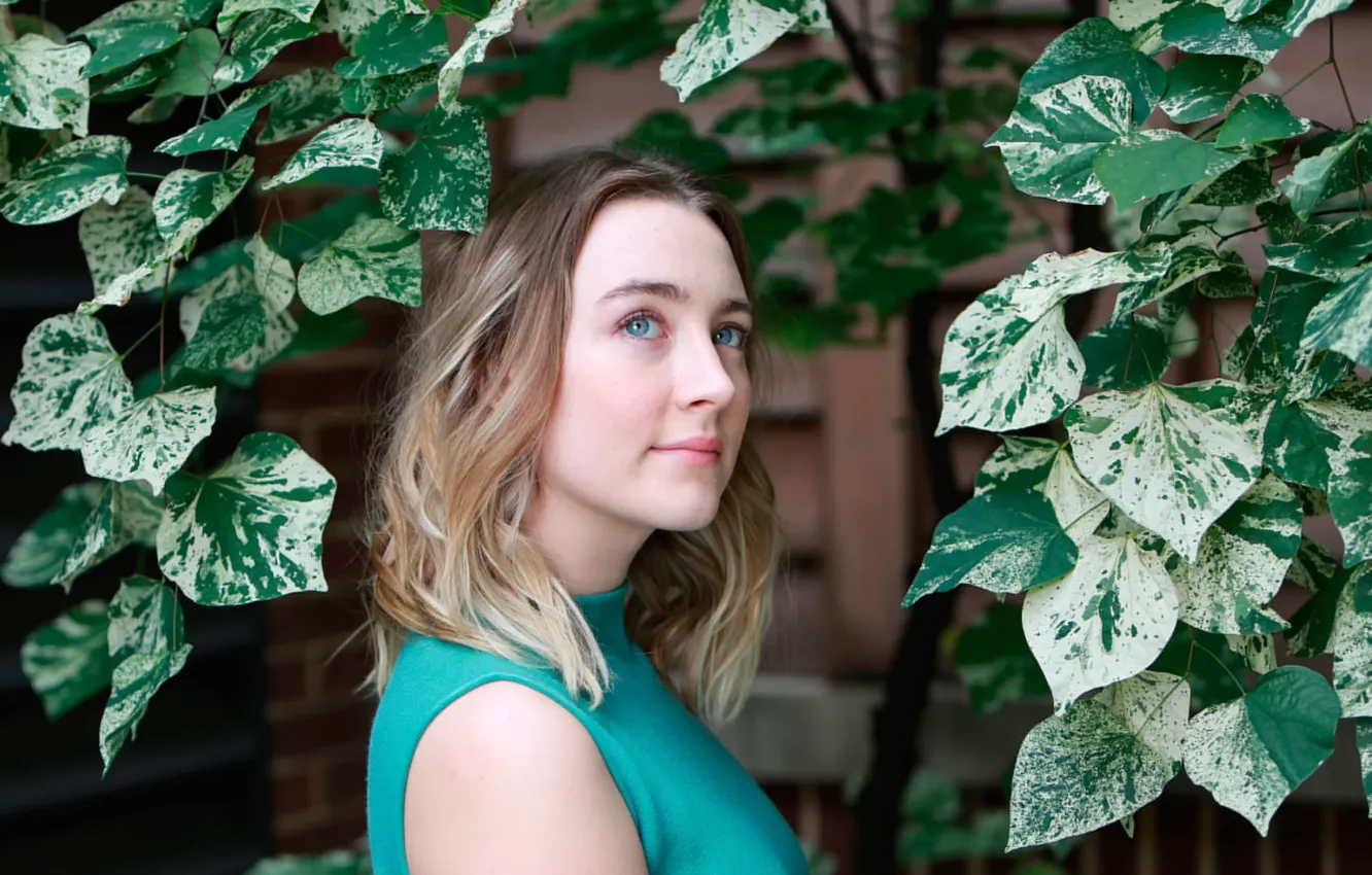 Photo wallpaper Brooklyn, Brooklyn, Saoirse Ronan, Saoirse Ronan, for the film, at the photo shoot