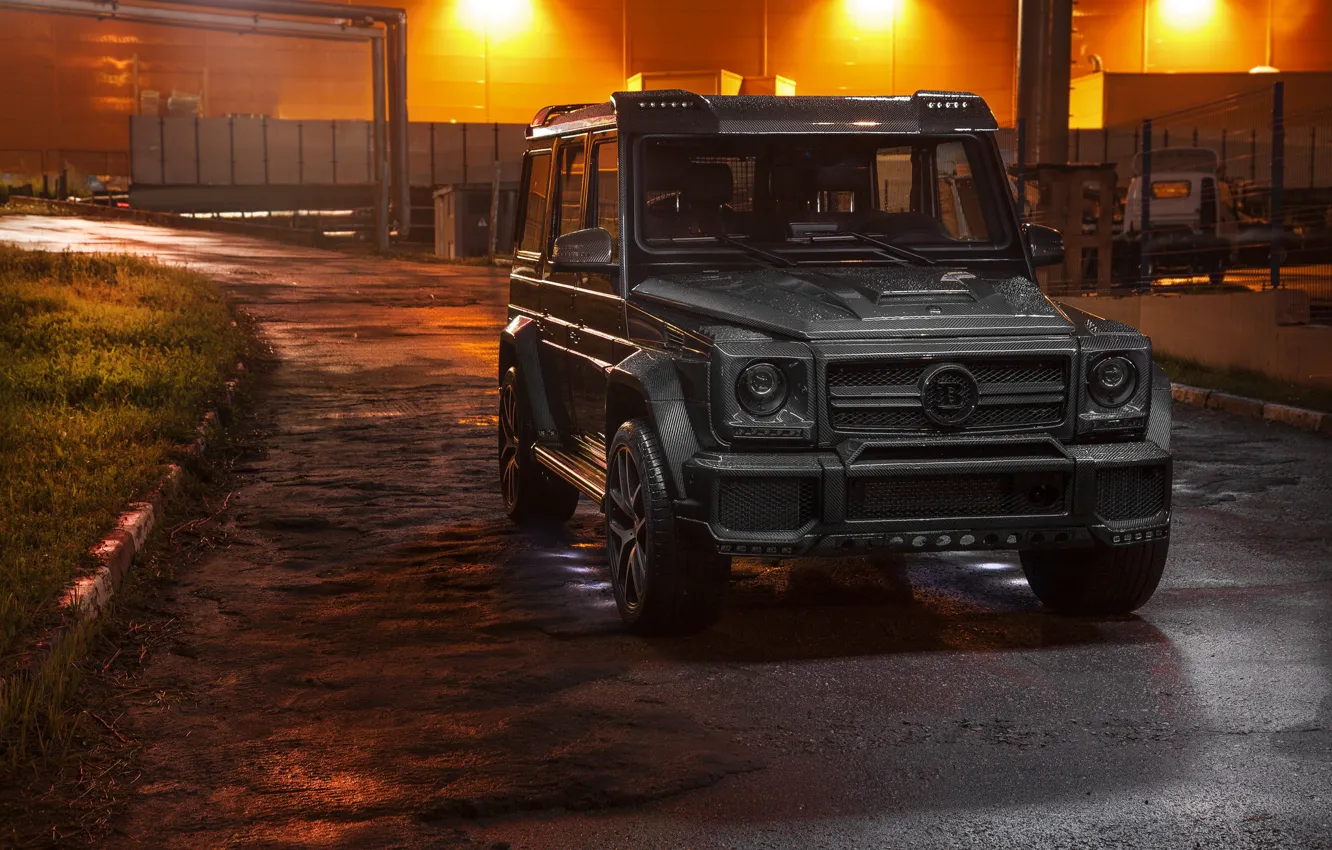 Photo wallpaper Mercedes, Carbon, AMG, Evening, G63, W463